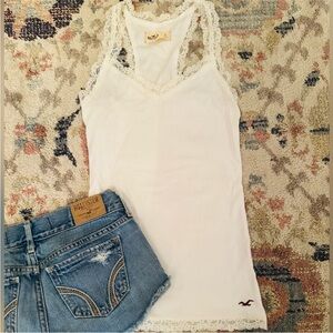 Vintage Hollister Lace Trim Cami